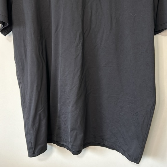 LULULEMON Mens Crewneck TShirt Black Short Sleeve Top Sz XL - Picture 3 of 7